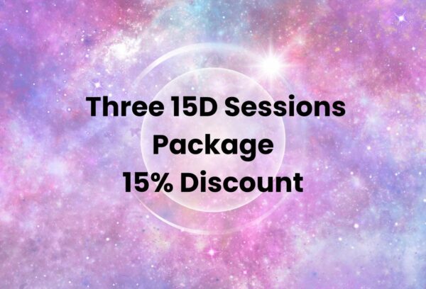 A Package of Three 15D Sessions